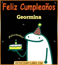 GIF Flork meme Cumpleaños Geormina